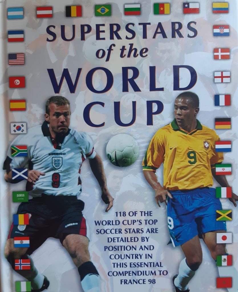 Книга SUPERSTARS of the WORLD CUP (Jon Palmer) 1998