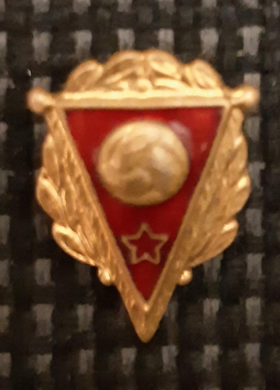 Значок федерация футбола СССР Советский футбол