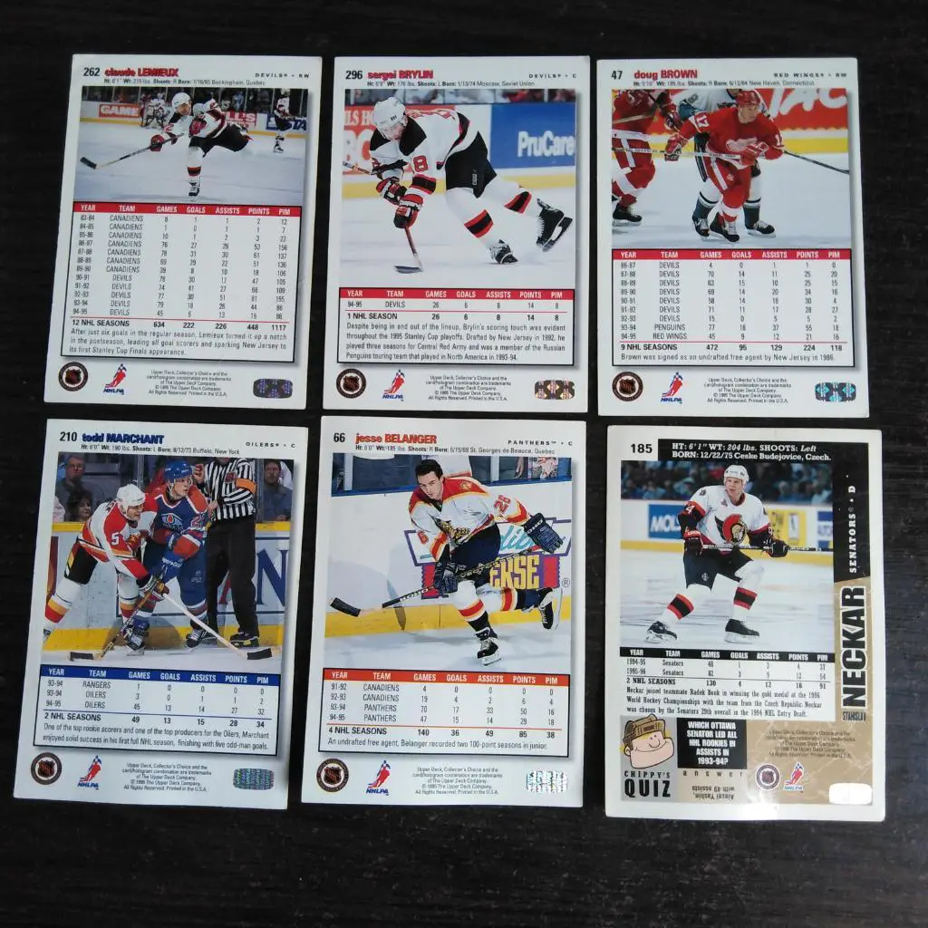 Хоккейные карточки 1