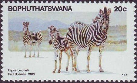 Южная Африка Бопутатсвана 1983 Фауна №мих 100/3110руб