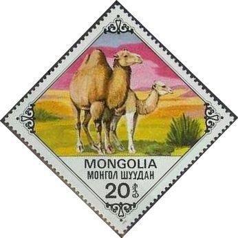 Монголия 1978 Фауна(верблюды) №мих1185/91160руб 3