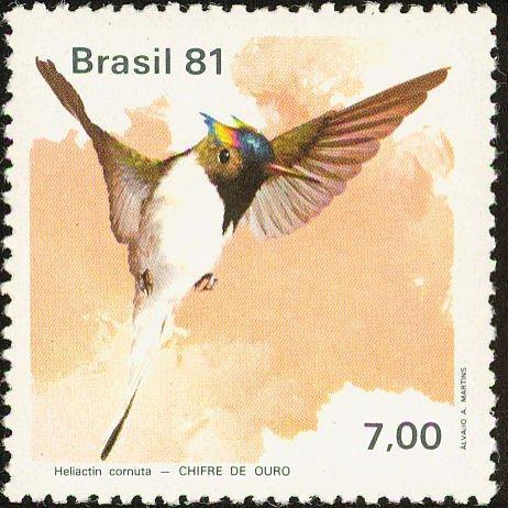 Бразилия 1981 Фауна(птицы) №мих1823/6150руб 1