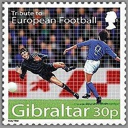 Гибралтар 2004 Спорт(футбол) № михб1083/6+бл60/61450руб 5
