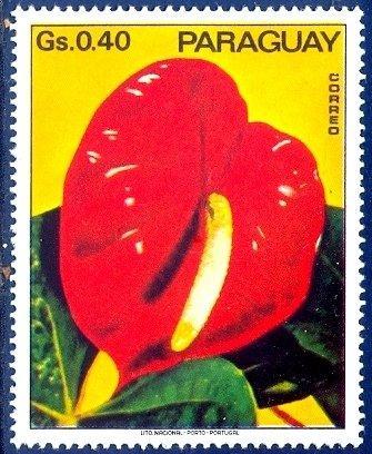 Парагвай 1973 Флора(Цветы)№ мих2525/31200руб 2