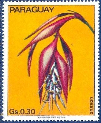 Парагвай 1973 Флора(Цветы)№ мих2525/31200руб 3