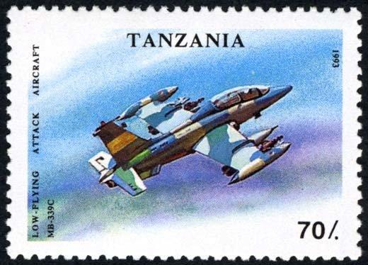 Танзания 1993Авиация( Самолеты) №мих 1591/7+бл225180руб 5