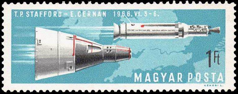 Венгрия 1966 Космос № мих2299/06130руб 4