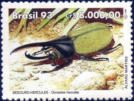Бразилия 1993 Фауна(Жуки) №мих 2423/470руб
