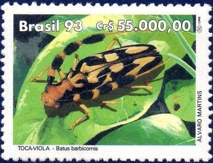 Бразилия 1993 Фауна(Жуки) №мих 2423/470руб 1