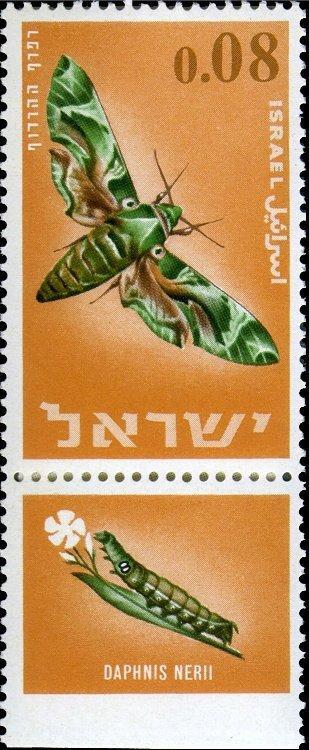 Израиль 2008 Фауна(бабочки) №мих352/580руб