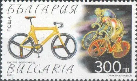 Болгария1999 Спорт( Велосипедный спорт) № мих 4395/890руб