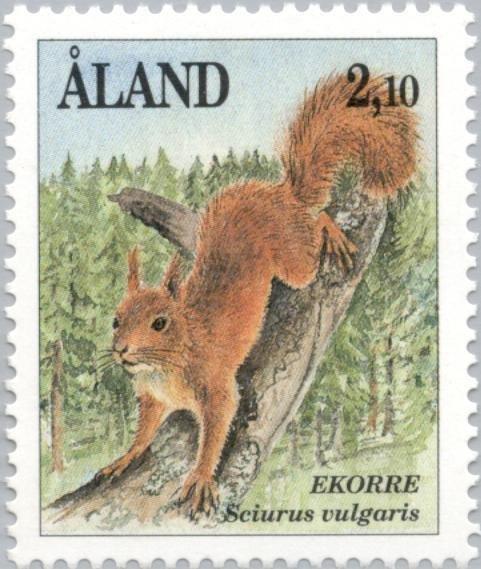 Аландские о-ва 1991 Фауна(Млекопитающие) №мих44/680руб 1