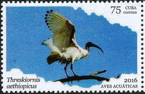 Куба 2016 Фауна (птицы) №мих 6133/6+бл340180руб 1