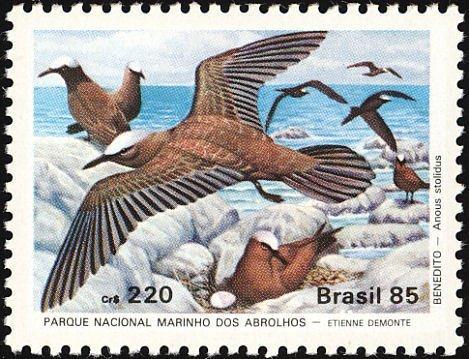 Бразилия 1985 Фауна(птицы) №мих2122/5140руб