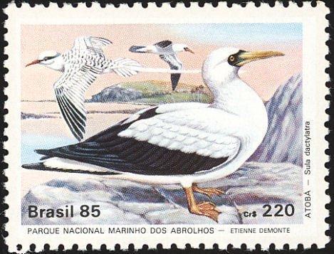 Бразилия 1985 Фауна(птицы) №мих2122/5140руб 3