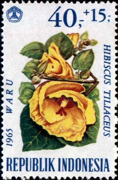 Индонезия 1965 Флора(цветы) №мих 499/0290руб 3