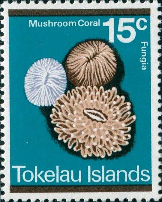 Токелау 1973 Морская фауна№мих 30/33220руб 1