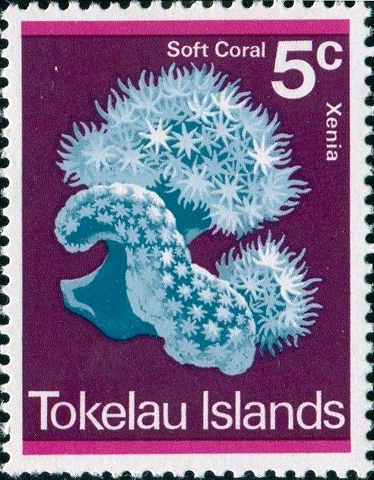 Токелау 1973 Морская фауна№мих 30/33220руб 2