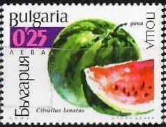 Болгария 2002 флоа (фрукты и овощи) № мих 4559/62- 90руб 3