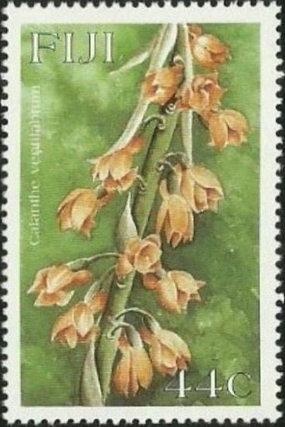 «Австралия и Океания: Фиджи (После 1970) Орхидеи (Растения,флора)№мих 880/3-210р