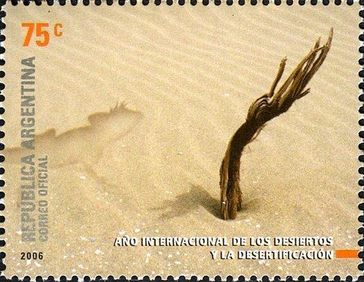 Аргентина 2006 Фауна (Ящерица) №мих 3063/4- 60руб
