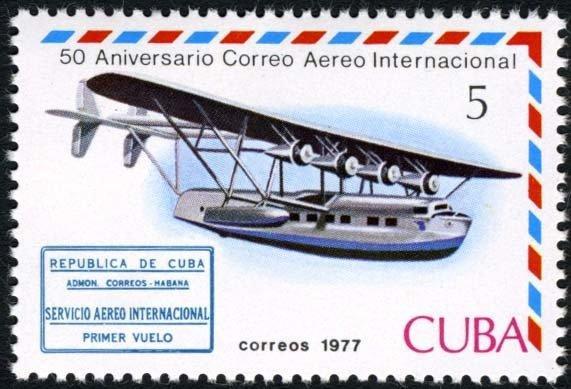 «Куба 1977 Авиация(самолёты, авиапочта) №мих 2248/53 100руб» 2