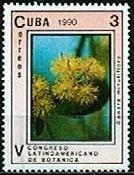 Куба 1990 Флора(цветы) №мих3393/7- 160руб
