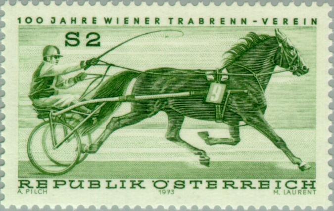 Европа: Австрия 1973 Конный спорт №мих1426- 20руб