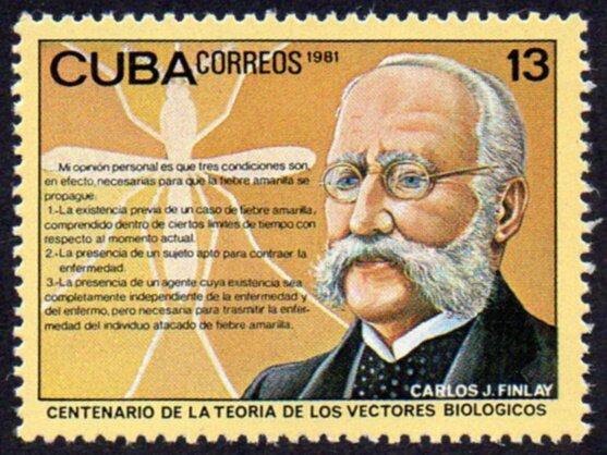 Куба 1981 биология №мих 2580- 20руб
