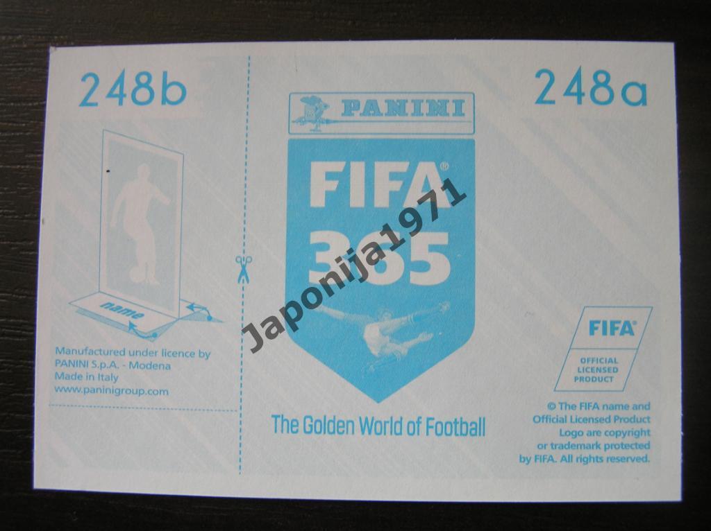 Наклейка Panini FIFA 365 : Steven Bergwijn ( PSV EINDHOVEN , Nederlands ) 1