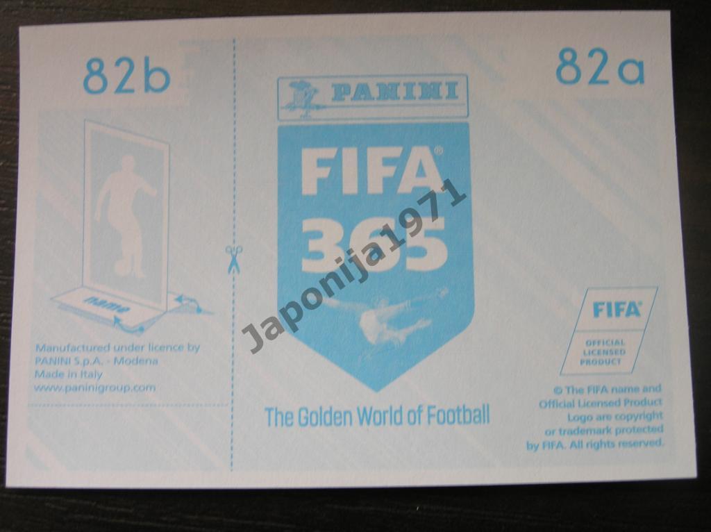 Наклейка Panini FIFA 365 : Dani Ceballos ( Real Madrid CF , Spain ) 1