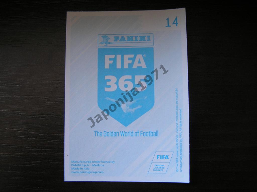 Наклейка Panini FIFA 365 : FC Inter ( Football Giants ) 1