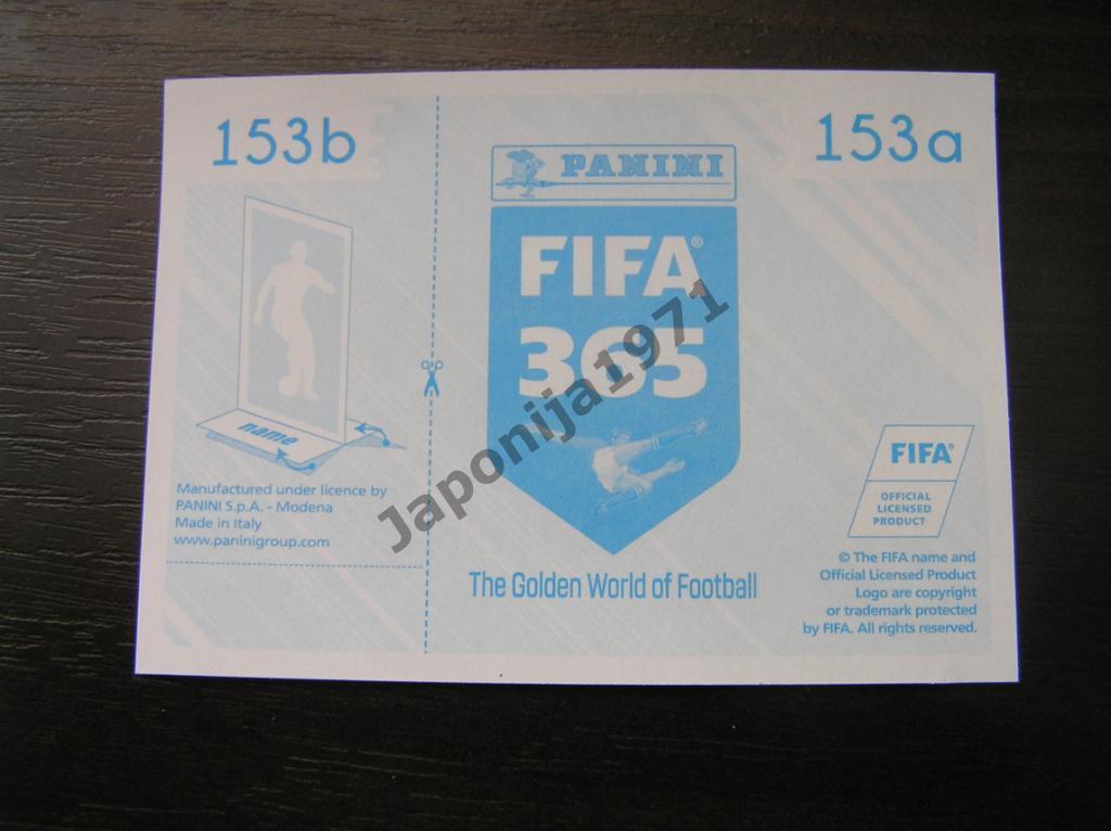Наклейка Panini FIFA 365 : Robert Lewandowski ( Bayern , Germany ) 1