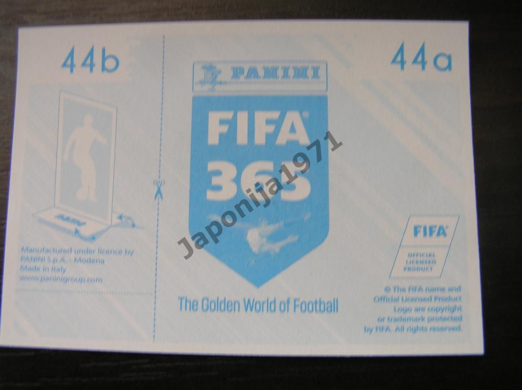 Наклейка Panini FIFA 365 : Diego Godin ( Atletico Madrid , Spain ) 1