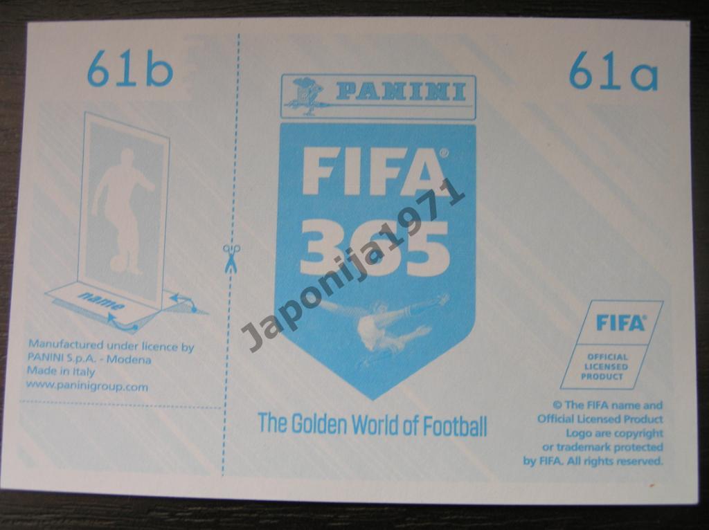 Наклейка Panini FIFA 365 : Clement Lenglet ( FC Barcelona , Spain ) 1