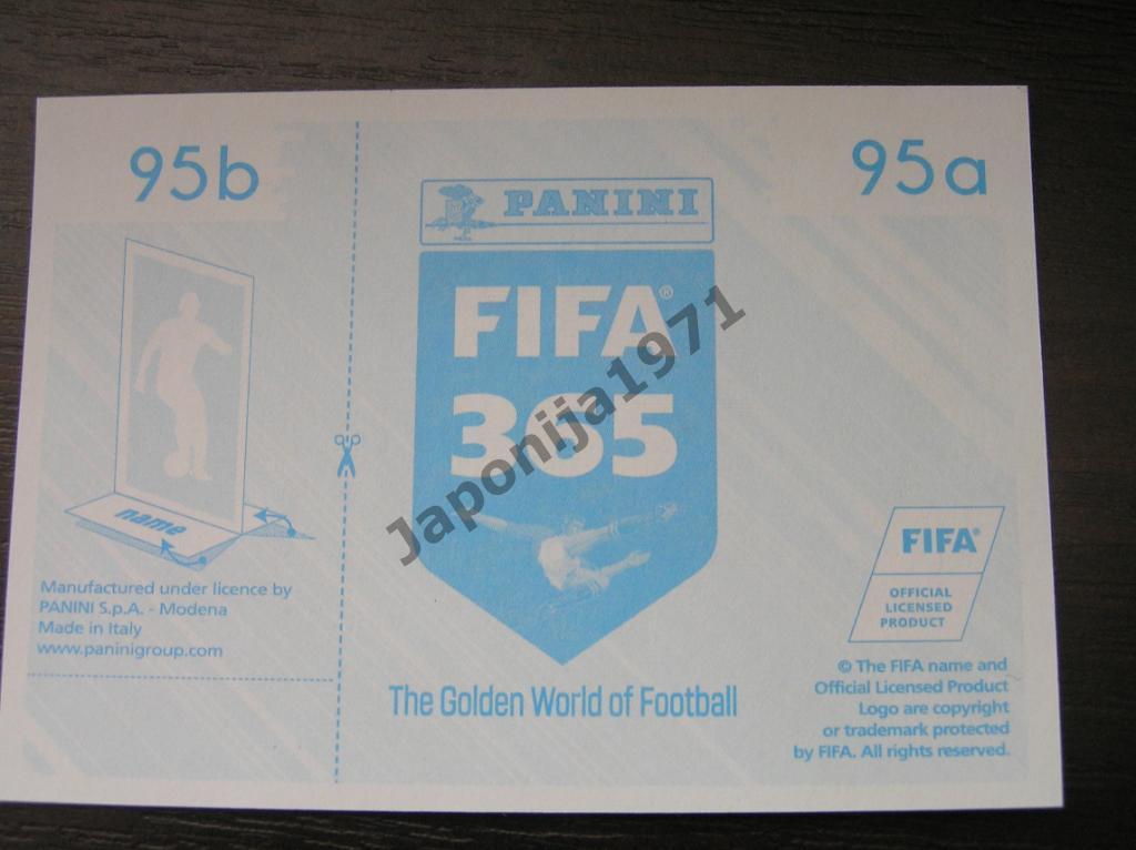 Наклейка Panini FIFA 365 : Mouctar Diakhaby ( Valencia CF , Spain ) 1