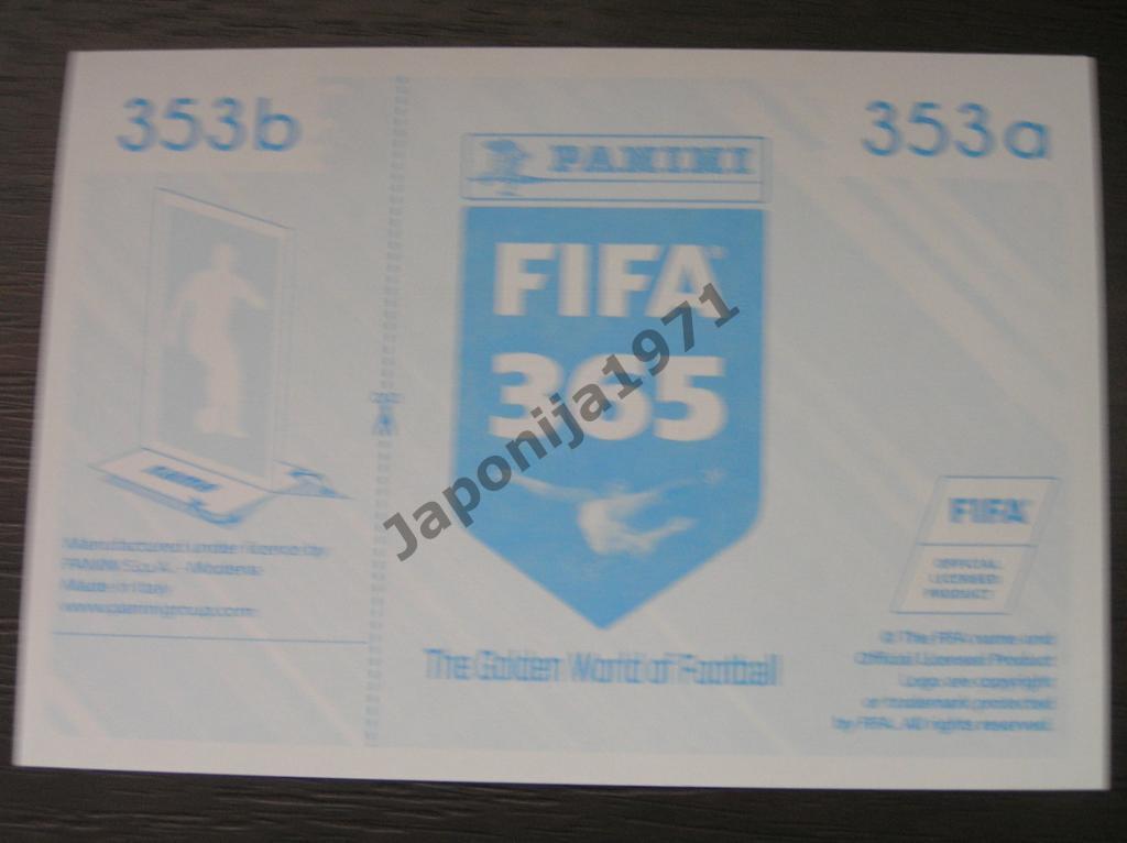 Наклейка Panini FIFA 365 : Mateus Uribe ( Club America , Mexico ) 1