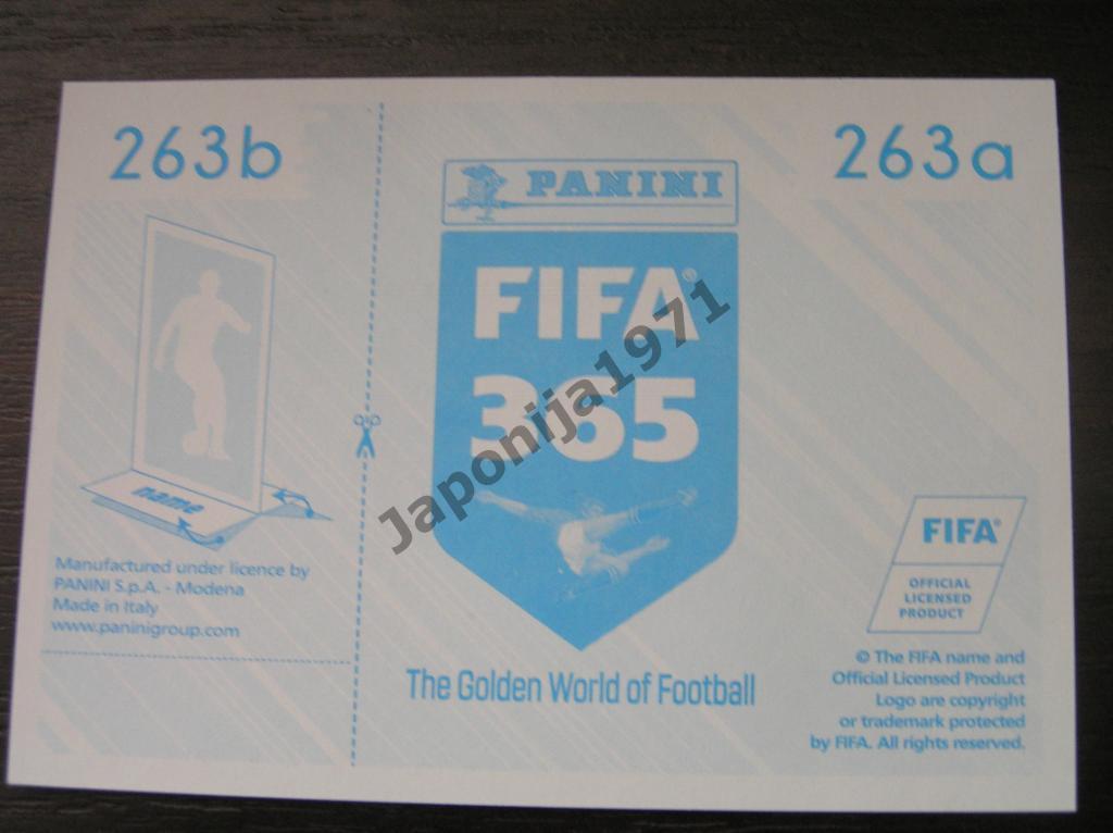Наклейка Panini FIFA 365 : Vincent Aboubakar ( Porto , Portugal ) 1