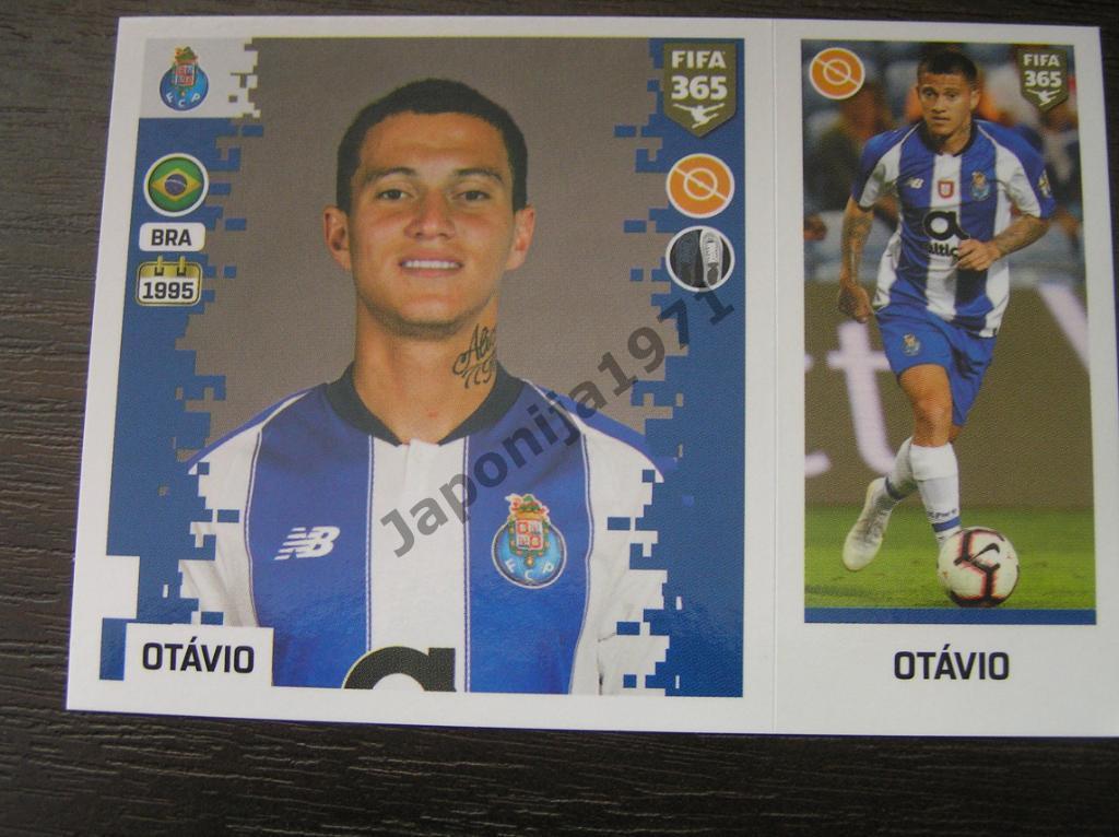 Наклейка Panini FIFA 365 : Otavio ( Porto , Portugal )