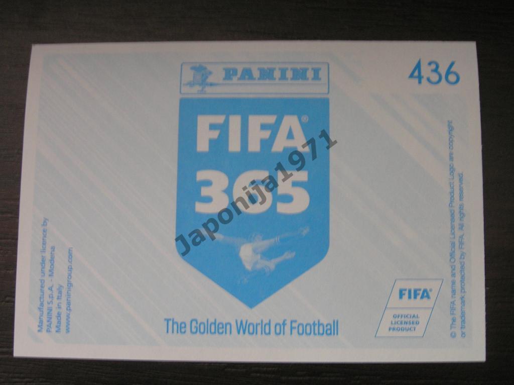 Наклейка Panini FIFA 365 : Real Madrid CF ( FIFA Club World Cup ) 1