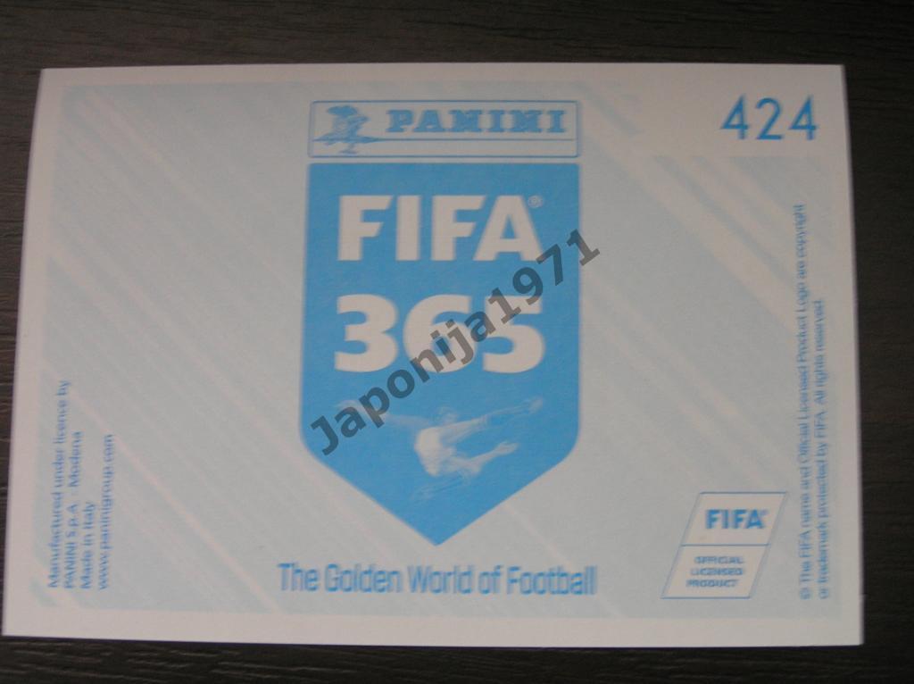 Наклейка Panini FIFA 365 : Japan ( U-20 Womens World Cup ) 1