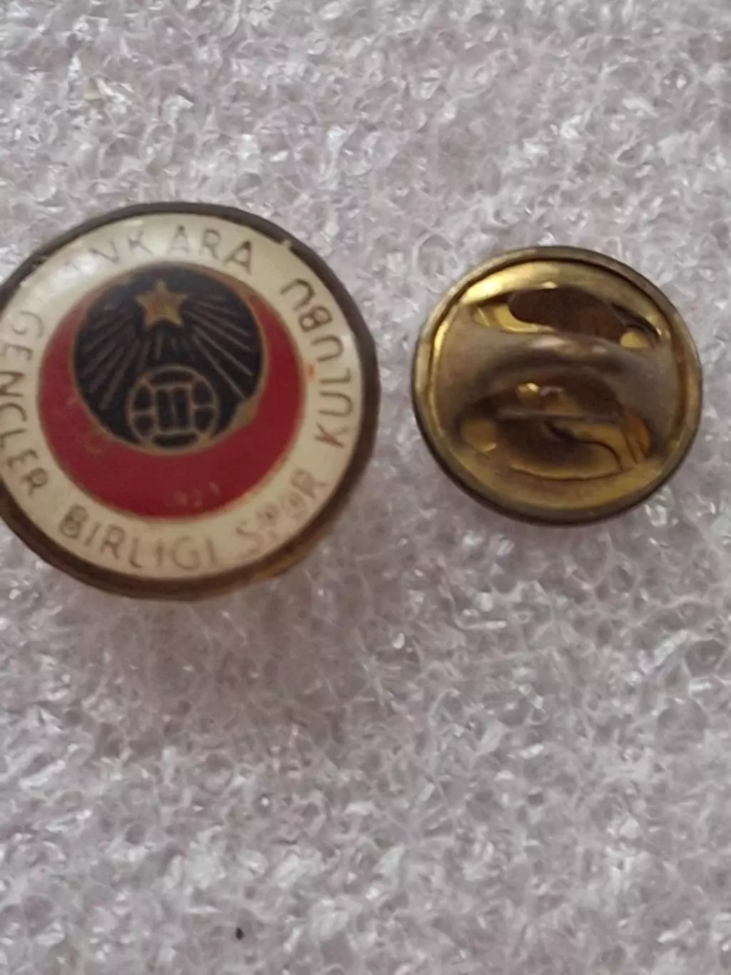 ФК Генчлербирлиги Анкар Турция Genclerbirligi Turkey старый знак оригинал цанга