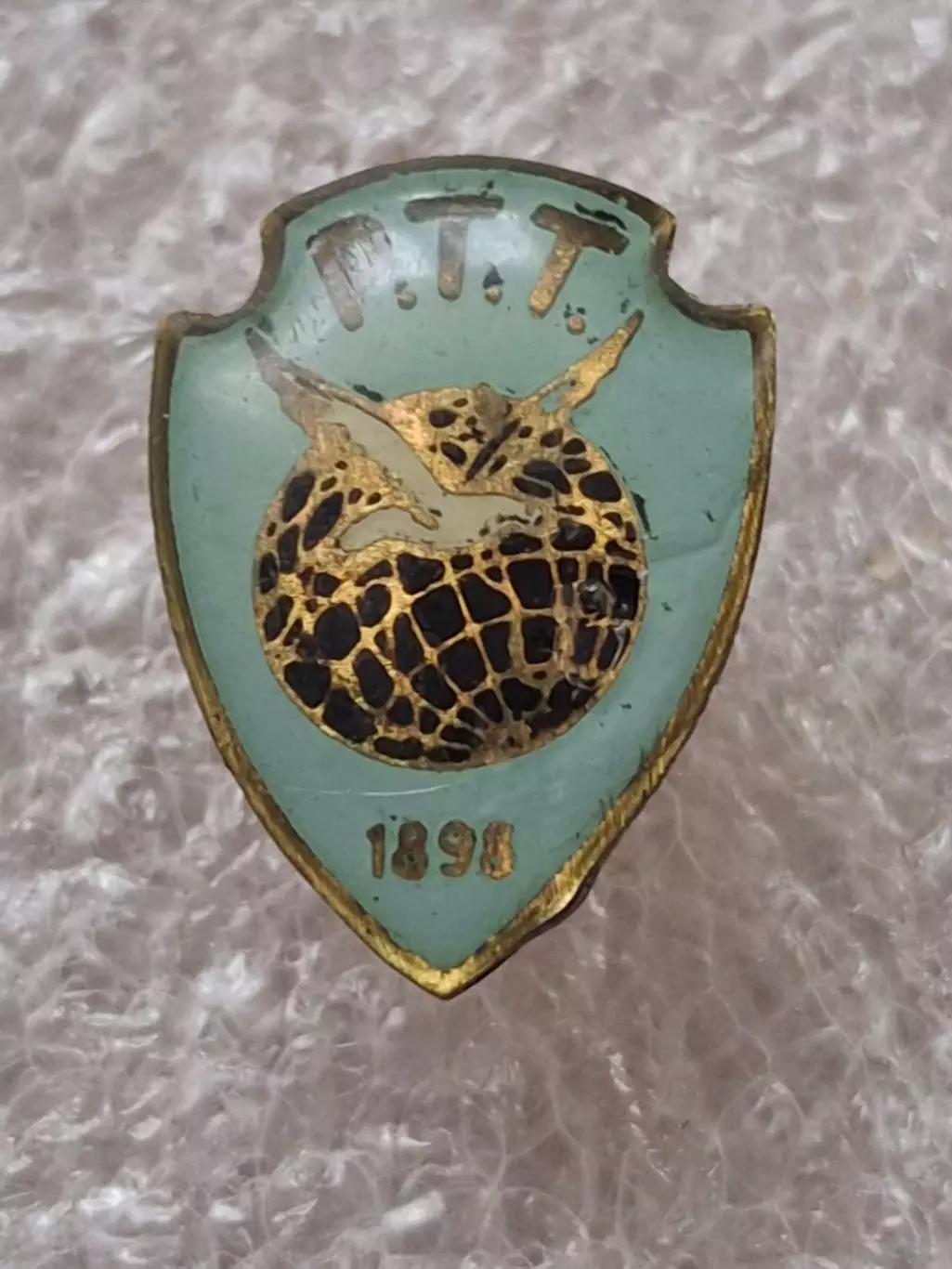 ФК ПТТ Анкара Турция PTT SK Turkey старый знак оригинал цанга