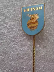 Вьетнам Федерация футбола старый знак отличный оригинал игла