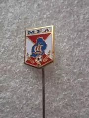 Федерация футбола Маврикий Mauritiusfootball federation enamel pin badge