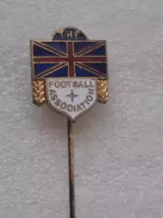 Англия федерация футбола старый знак отличный эмаль оригинал 1