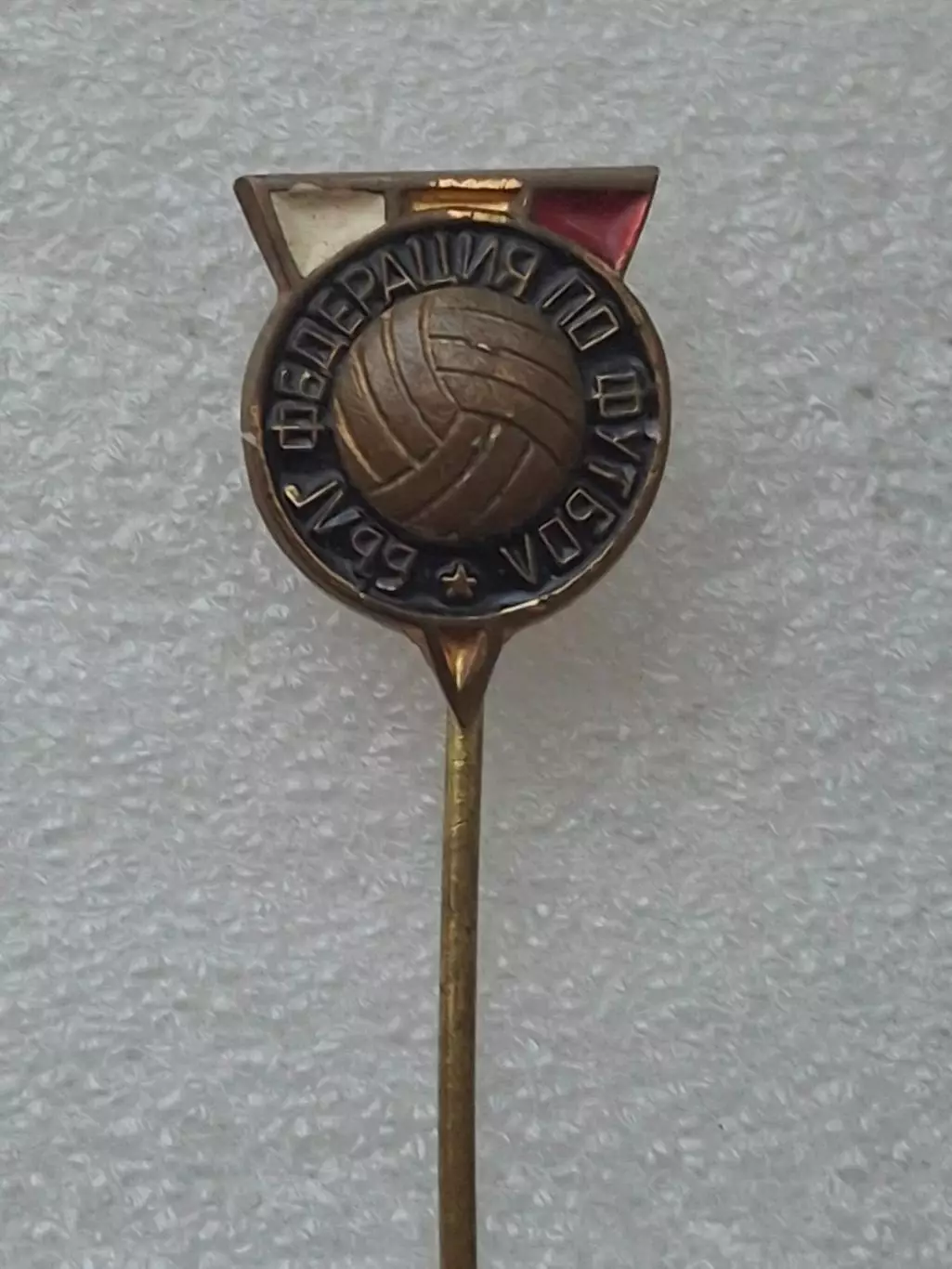 Болгария федерация футбола старый знак отличный эмаль оригинал 3