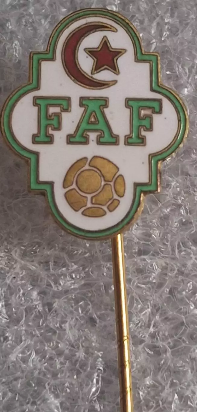 Алжир федерация футбола старый знак отличный оригинал