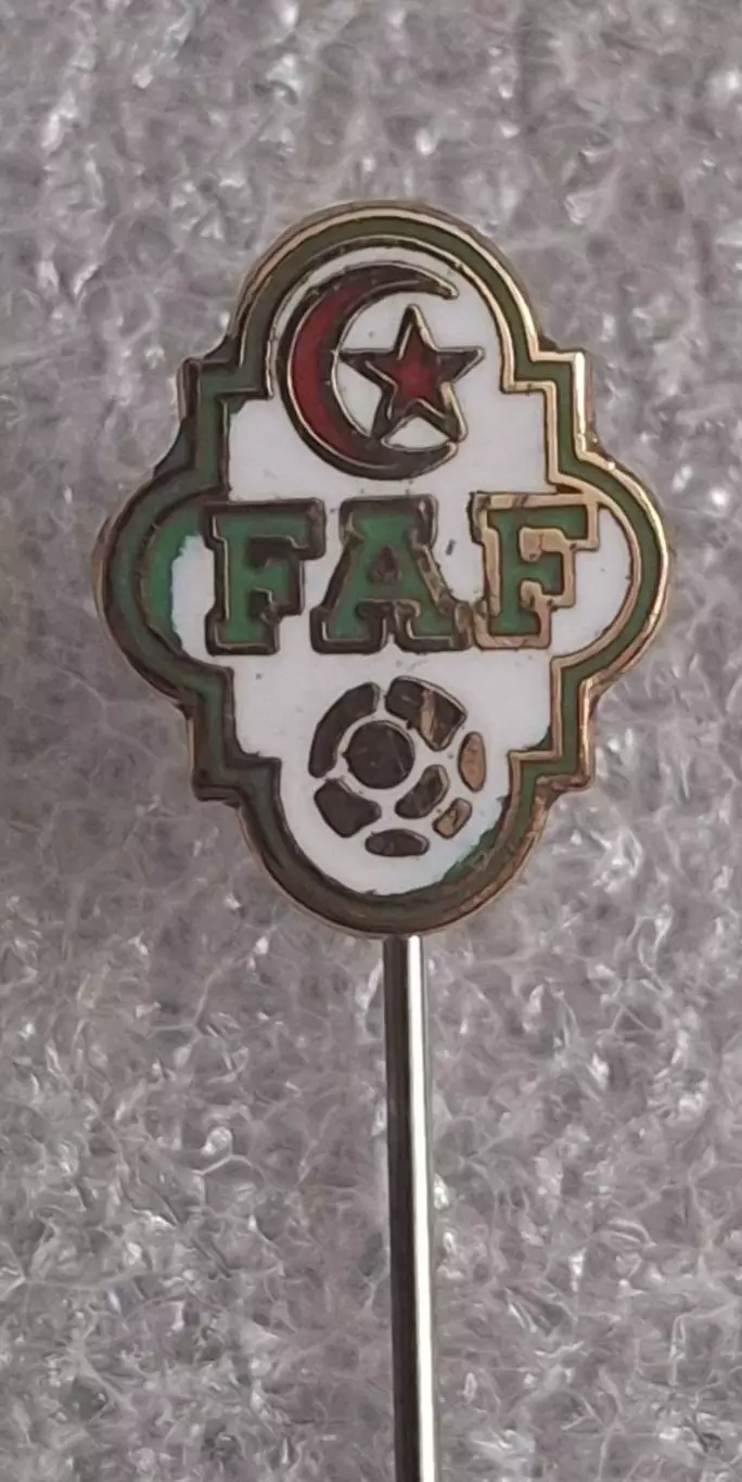 Алжир федерация футбола старый знак отличный оригинал