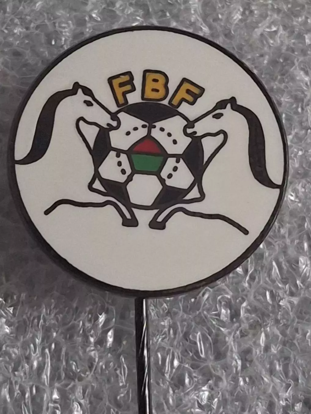 Буркина Фасо федерация футбола старый знак отличный оригинал